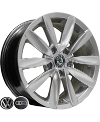 Replica Skoda D015 HS R16 W7.0 PCD5x112 ET43 DIA57.1